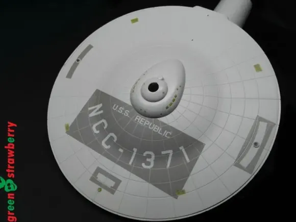 1/600 Constitution-class Starships Marking Masks - TOS "for Revell 04880"