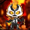 Cosbaby - Spider-Man: Maximum Venom [Size S] - Venomized Ghost Rider