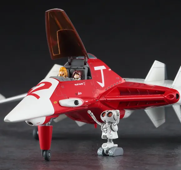 1/72 Crusher Joe Fighter 2 w/Alfin Figure