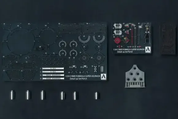 1/24 Cyber Formula: Super Asurada 01 Detail Up Parts Set