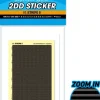 2DD Sticker 01 Stripe S (1 sheet)