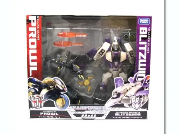 Deluxe Class Prowl & Blitzwing