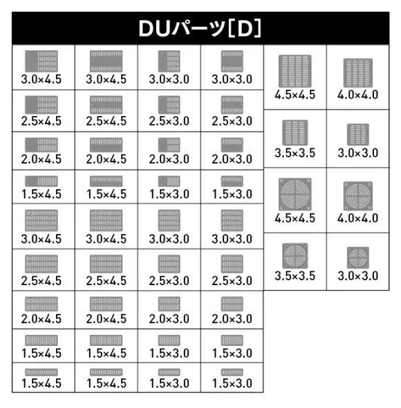 Detail Up Parts Type-D
