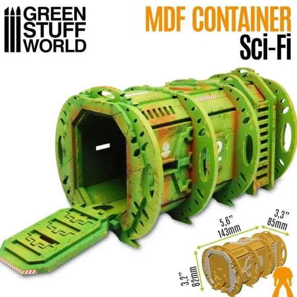 Diorama Accessories SF Style Container Pod