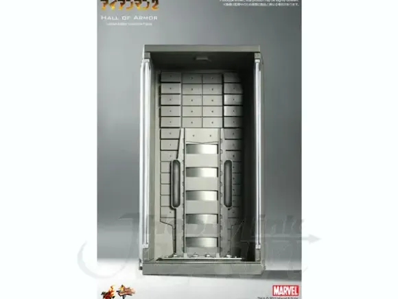 1/6 Diorama: Iron Man 2 - Hall of Armor (1 Unit) with 7 Stickers