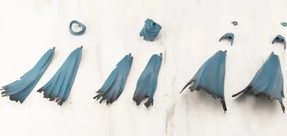 Dress Up Parts Crash & Side Cloak Blue Ver.
