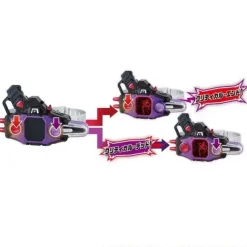 DX Dangerous Zombie Gashat & Bugster Buckle