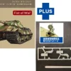 1/35 E-50 Ausf.B 10.5cm KwK L/52 Panther III Night Vision Device Parts & Metal Gun Barrel Included