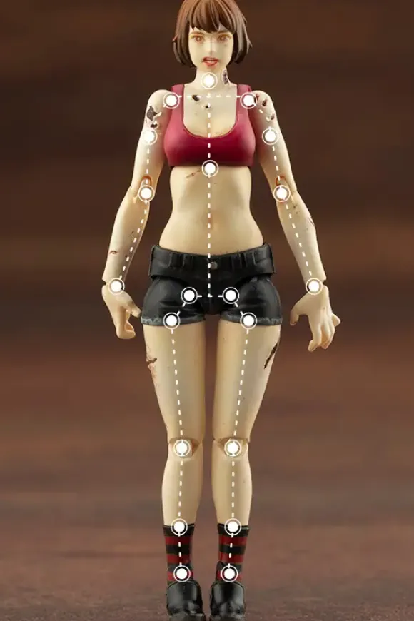 1/24 END OF HEROES ZOMBINOID Wretched Girl