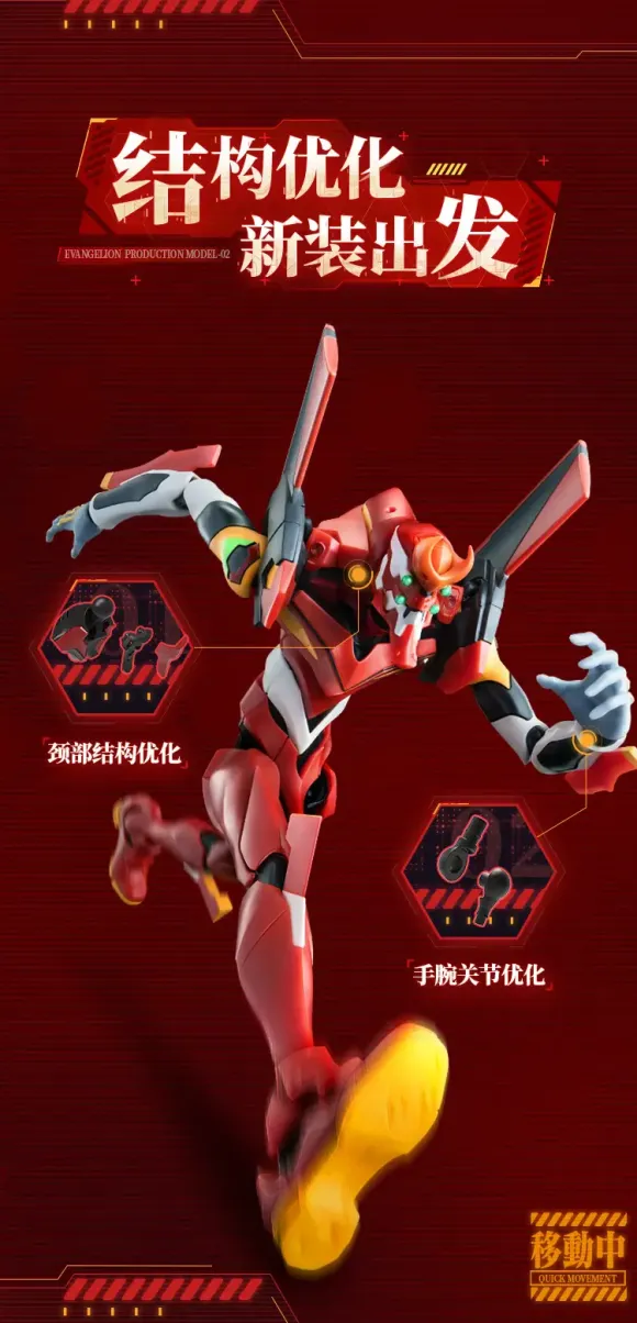 Evangelion Action Edition EVA-02 Plastic Kit