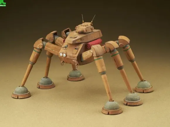 1/72 Fang of the Sun Dougram: Resin Casting Assembly Kit Abitate F44D "Desert Gunner"