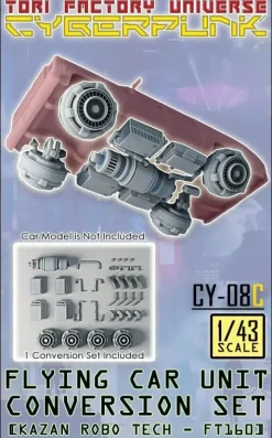 1/43 Flying Car Unit Conversion Set Vladimir Motors - FT160
