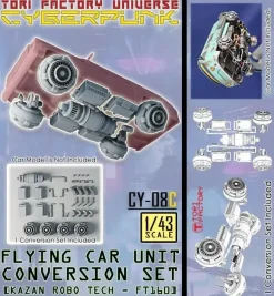 1/43 Flying Car Unit Conversion Set Vladimir Motors - FT160