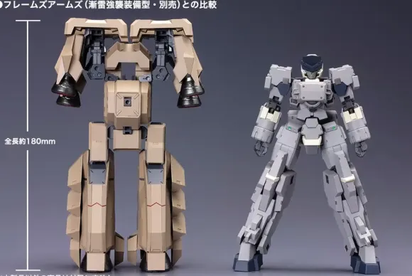 1/100 Frame Arms Extend Arms 05 Type 48 Model 1 Kagutsuchi-Kou Extended Booster: RE2