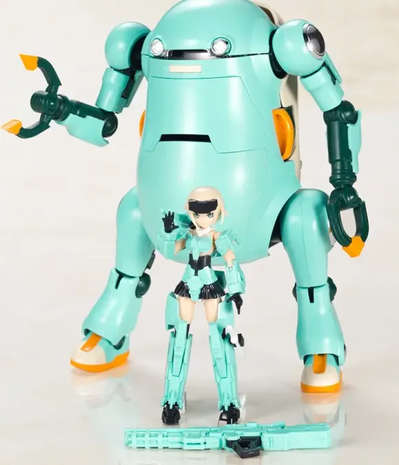 Frame Arms Girl Hand Scale Gourai with 20 MechatroWeGo Brown