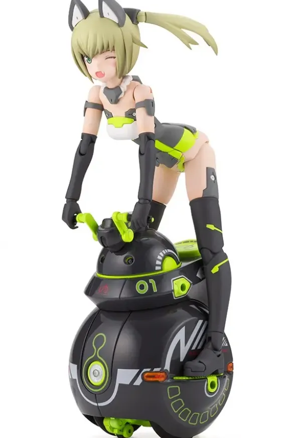 Frame Arms Girl Innocentia (Racer) & Noseru (Racing Specs Ver.)