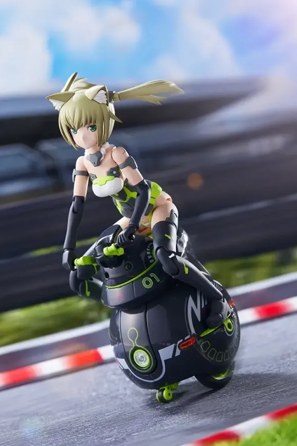 Frame Arms Girl Innocentia (Racer) & Noseru (Racing Specs Ver.)