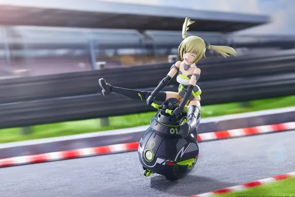 Frame Arms Girl Innocentia (Racer) & Noseru (Racing Specs Ver.)