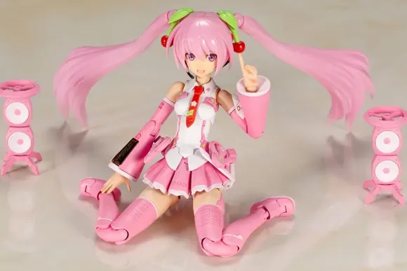 Frame Music Girl Sakura Miku