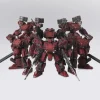 1/72 Front Mission Structure Arts Plastic Model Kit Series Vol.2 Frost Hell Wall Ver. 6 Set