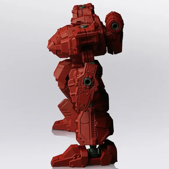 1/72 Front Mission Structure Arts Plastic Model Kit Series Vol.2 Frost Hell Wall Ver. 6 Set