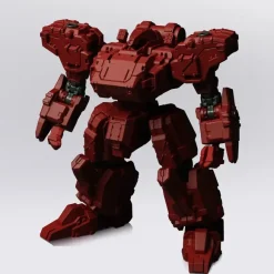 1/72 Front Mission Structure Arts Plastic Model Kit Series Vol.2 Frost Hell Wall Ver. 6 Set