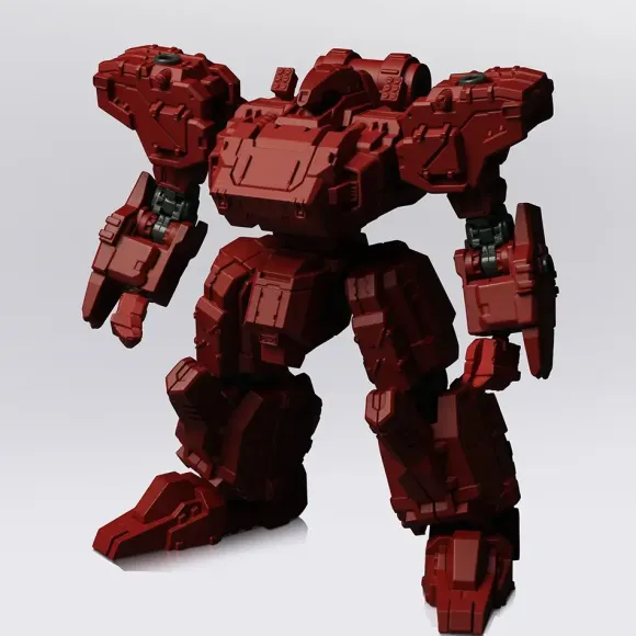 1/72 Front Mission Structure Arts Plastic Model Kit Series Vol.2 Frost Hell Wall Ver. 6 Set