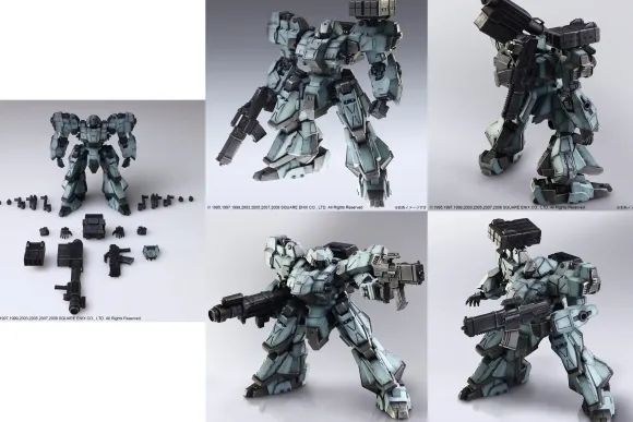 1/72 Front Mission Structure Arts Plastic Model Kit Series Vol.1 Set of 4pcs (Reissue)