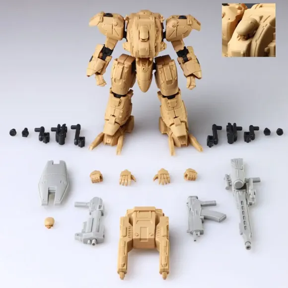 1/72 Front Mission Structure Arts Plastic Model Kit Series Vol.1 Set of 4pcs (Reissue)