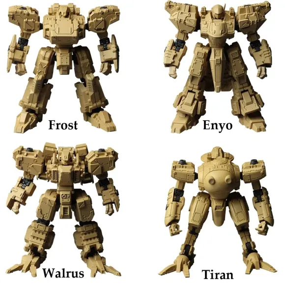 1/72 Front Mission Structure Arts Plastic Model Kit Series Vol.2