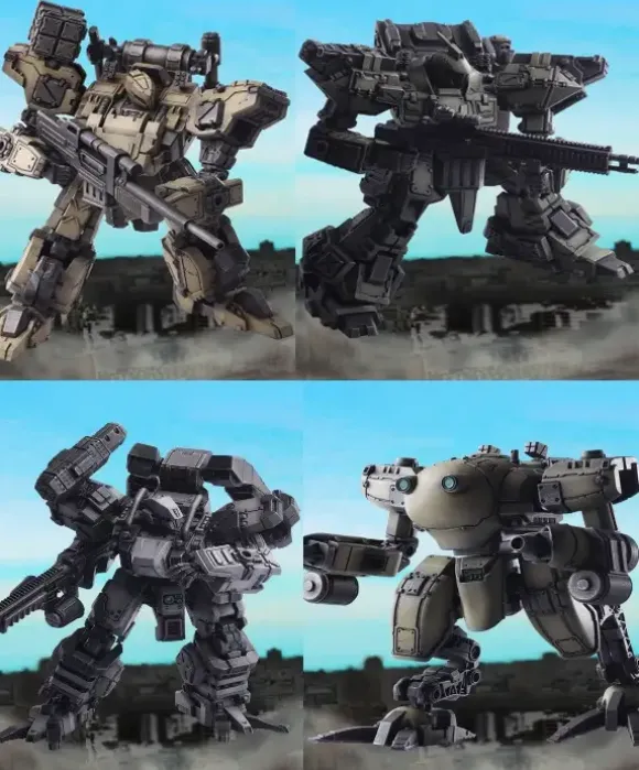 1/72 Front Mission Structure Arts Plastic Model Kit Series Vol.2