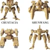 1/72 Front Mission Structure Arts Plastic Model Kit Series Vol.6: All 4 Types Box