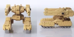 1/72 Front Mission Structure Arts Plastic Model Kit Series Vol.6: All 4 Types Box