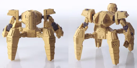 1/72 Front Mission Structure Arts Plastic Model Kit Series Vol.6: All 4 Types Box