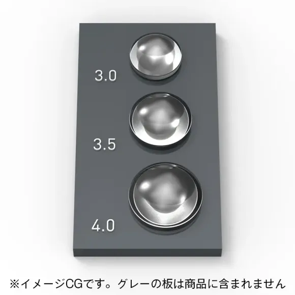 GEM Dome Clear M 3.0mm-4.0mm