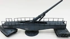 1/72 German 28cm Kanone 3 Auf Lastentraeger E-75