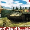 1/35 German E-60 Ausf.D Late Production w/Standardized Tracks