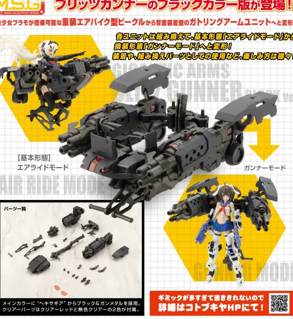 Gigantic Arms Blitz Gunner Black Ver.