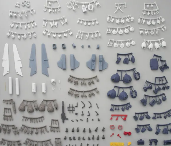 1/144 Ginga Hyoryu Vifam: Color Resin Kit - Vifam Full Set