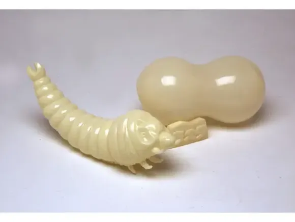Glow Object Collection Larva Mothra & Cocoon