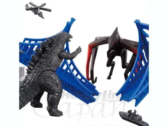 Godzilla 2014 City Diorama