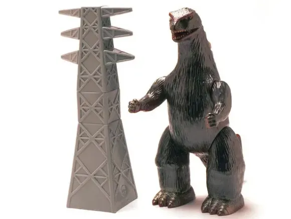 Godzilla350 & Large Steel Tower Set 2015