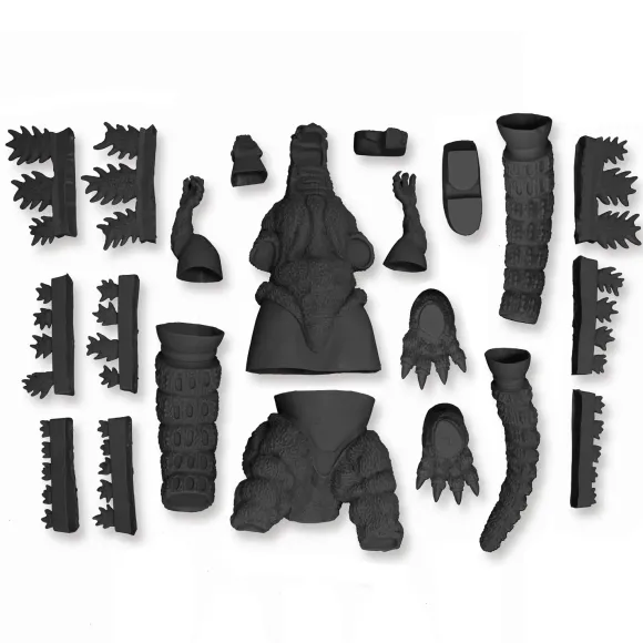 Godzilla (1992) Middle Soft Vinyl Kit Reprint Edition