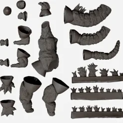 1/250 Godzilla 1955 Soft Vinyl Kit Reprint Edition