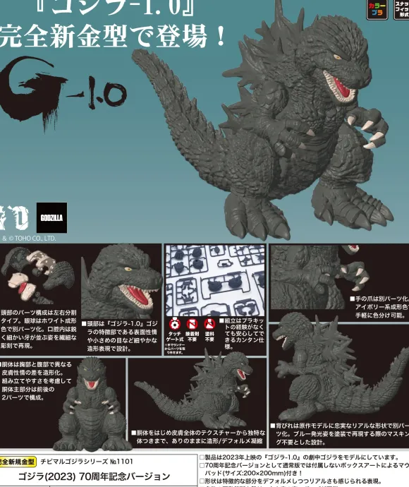 Godzilla (2023) 70th Anniversary Version (with Box Art Mouse Pads)