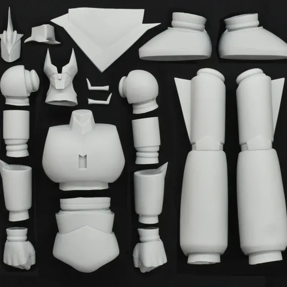 1/100 Great Mazinger Soft Vinyl Kit (Reprint)