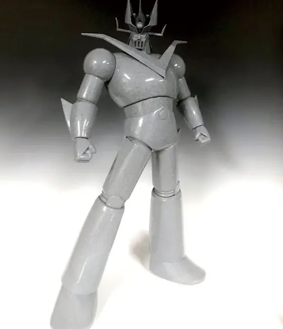 Great Mazinger Stone Statue Ver. Soft Vinyl Kit (Unpainted)