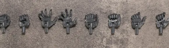 Hand Unit Round Finger Hand Neo