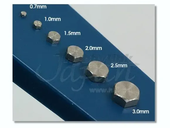 HD Rivet Hexagon (20pcs) 0.7mm