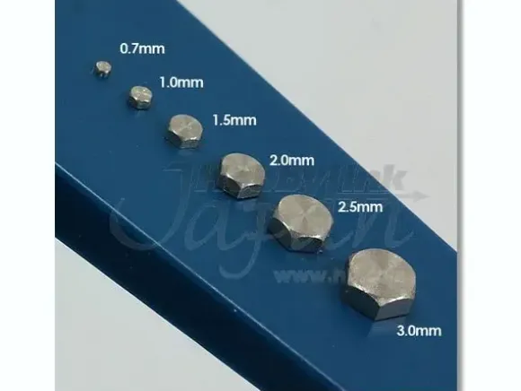 HD Rivet Hexagon (20pcs) 2.5mm